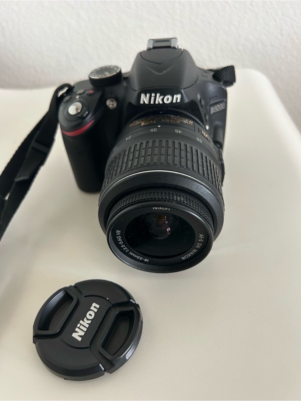 Nikon DSLR Camera in Black with 18-55mm Lens